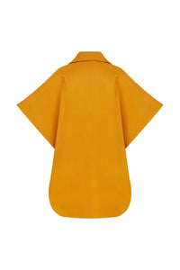 Saffron Cape Kutnu Coat
