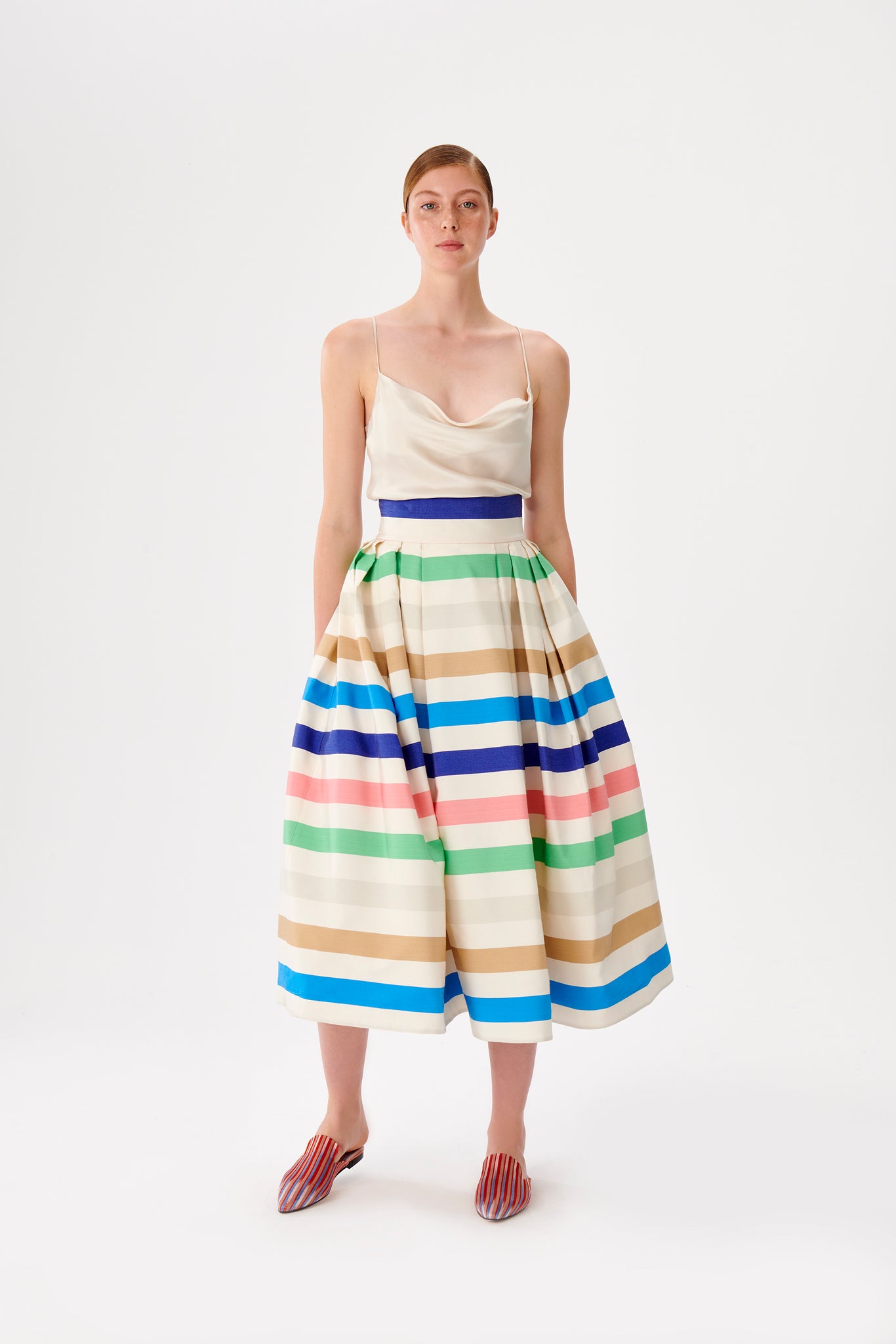 Maxi Kutnu Colorful Skirt