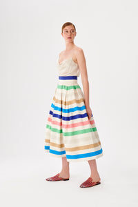 Maxi Kutnu Colorful Skirt