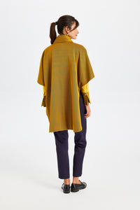 Kutnu Pelerin Oversize Kaban