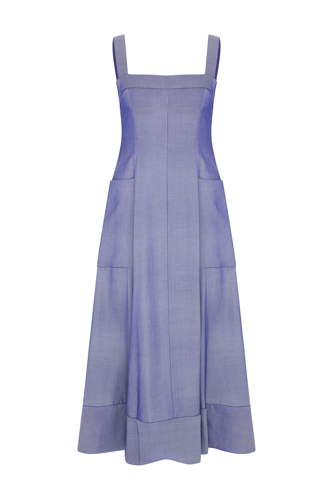 Strap Detailed Kutnu Midi Dress