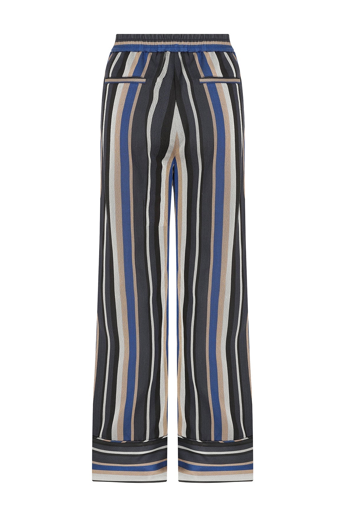 Striped Casual Cut Kutnu Trousers