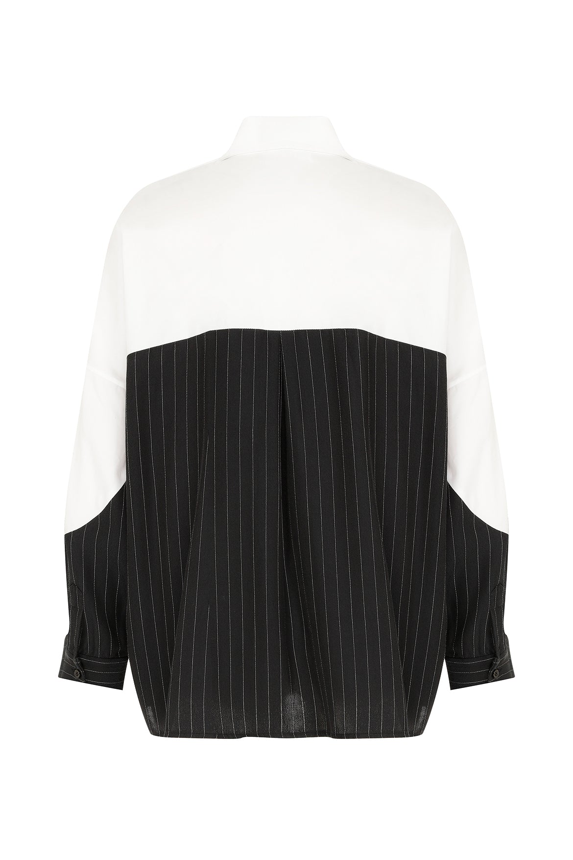 Comfortable Cut Black and White Shirt